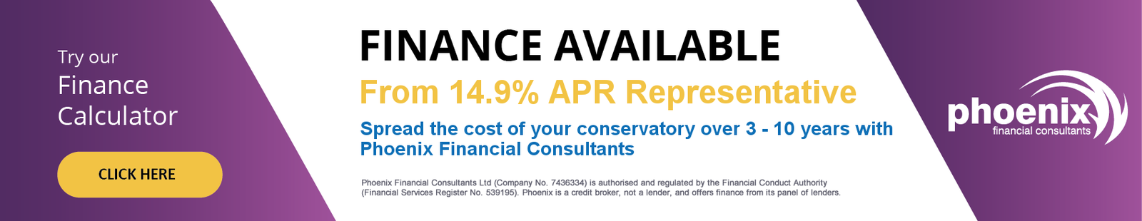 Finance for conservatories